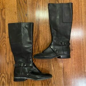 Nine West Black Leather Boots
